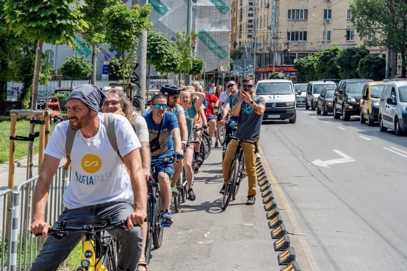 Първи успех на “Заедно на велосипеди“: Обезопасиха пресичането на булевард Македония